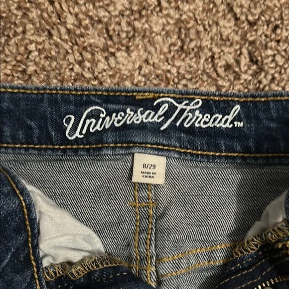 Universal Thread Blue Denim Pencil Skirt - Picture 3 of 4